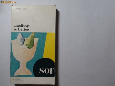 Meditatii Artistice - Ardengo Soffici RF21/3 foto