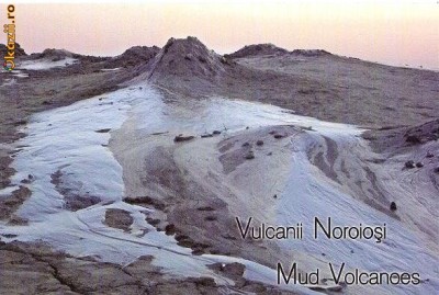 CP196-61 Vulcanii Noroiosi - Buzau -carte postala, necirculata -starea care se vede foto