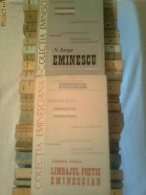 EMINESCIANA ~colectie 13 vol. foto