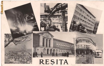 carte postala-RESITA foto