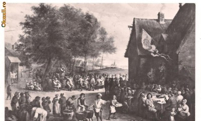 carte postala-DAVID TENIERS CEL TINAR-Chermeza(1610-1690) foto