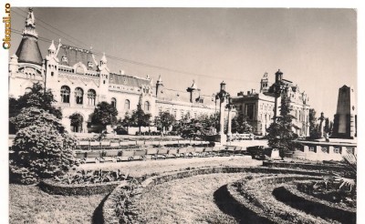 carte postala-ORADEA-Piata Victoriei foto