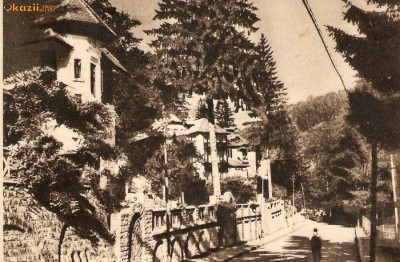 R 9062 Republica Populara Romana Sinaia vedere circulata foto