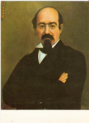 CP197-48 Mihail Kogalniceanu(1819-1891)-pictura de Dan Mihail -carte postala, necirculata -starea care se vede foto