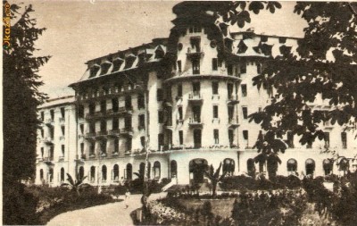 R 9149 Republica Populara Romana sanatoriul Bailor Govora timbru tiparit circulata foto