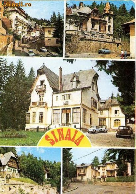CP199-25 Sinaia -carte postala, circulata 1981 -starea care se vede foto