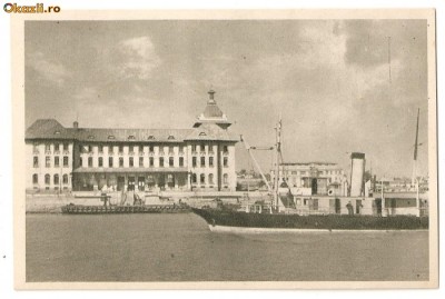 CPI(175) GALATI, VEDERE DIN PORT, SCRISA SI NECIRCULATA, RPR. foto