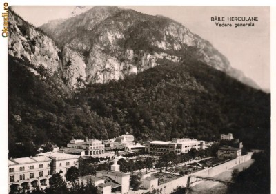 carte postala(ilusrata)-Baile Herculane foto