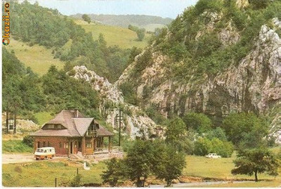 CP200-92 Petrosani. Cabana ,,Pestera&amp;quot; -carte postala, circulata 1974 -starea care se vede foto