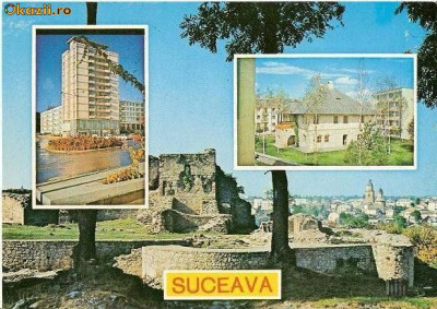 CP201-31 Suceava -carte postala, circulata 1973 -starea care se vede foto