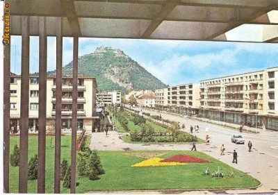 CP201-48 Deva -Vedere spre cetate -carte postala, circulata 1971 -starea care se vede foto