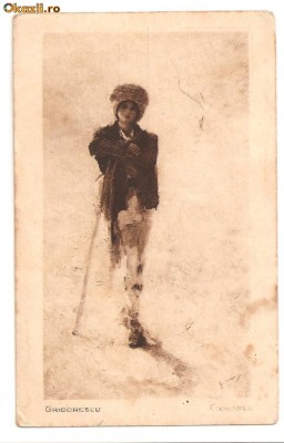 CPI (B213) GRIGORESCU, CIOBANUL, SCRISA SI NECIRCULATA, ATEBELICA. foto