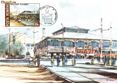 Carte Maxima Hala Unirii din Bucuresti foto