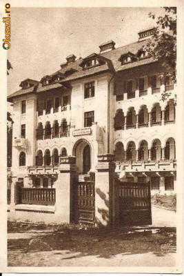 CP202-20 Predeal -Casa de odihna ,,9 Mai&amp;quot; -RPR -sepia -carte postala, scrisa, dar necirculata -starea care se vede foto