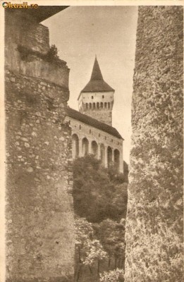 R 8987 Republica Populara Romana Hunedoara Castelul Corvinilor necirculata foto