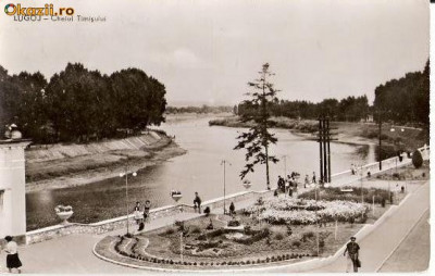 CP202-43 Lugoj -Cheiul Timisului -RPR -carte postala, circulata 1963 -starea care se vede foto