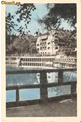 CP202-97 Pavilionul Ministerului Sanatatii -Ocna Sibiului -carte postala, circulata 1960 -starea care se vede foto