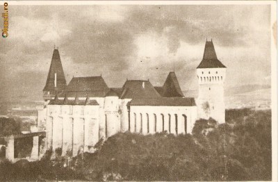 R 8985 Republica Populara Romana Hunedoara Castelul Corvinilor necirculata foto