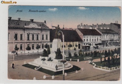 B23109 Arad Statuia Kossuth foto