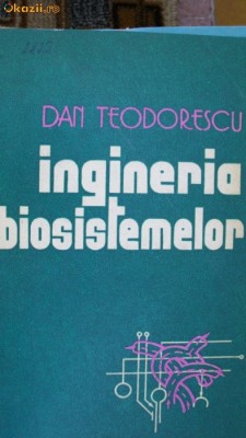 INGINERIA BIOSISTEMELOR foto