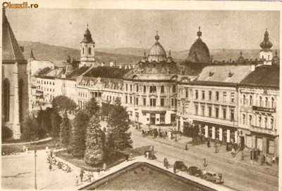 R 8936 Republica Populara Romana cluj piata libertatii necirculata foto