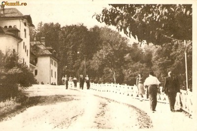 R 8979 Republica Populara Romana Govora aleea spre izvoare vedere circulata foto