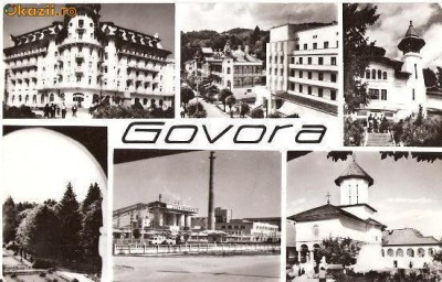 CP204-11 Govora -RPR -carte postala, circulata 1964 -starea care se vede foto