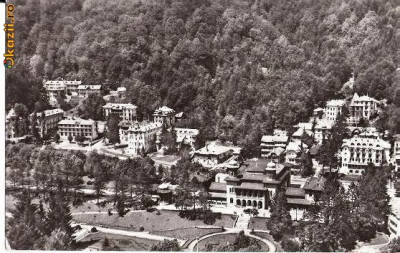 CP204-92 Vedere din Slanic-Moldova -RPR -carte postala, circulata 1964 -starea care se vede foto