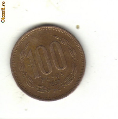 bnk mnd Chile 100 pesos 1997 foto