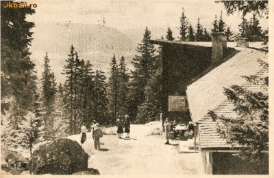 R 9028 Republica Populara Romana Postavarul vedere spre Piatra Craiului circulata foto