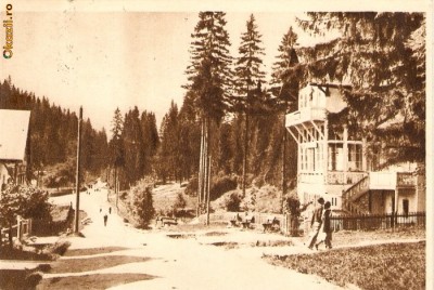 R 8903 Republica Populara Romana Borsec vedere circulata foto
