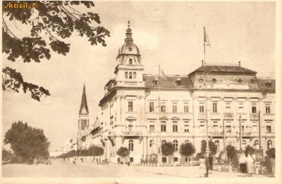 R 8890 Republica Populara Romana Arad vedere circulata foto