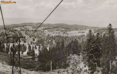 R 9709 Republica Populara Romana vedere din poiana brasov circulata foto