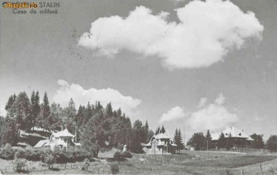 R 9715 Republica Populara Romana poiana stalin case de odihna necirculata foto