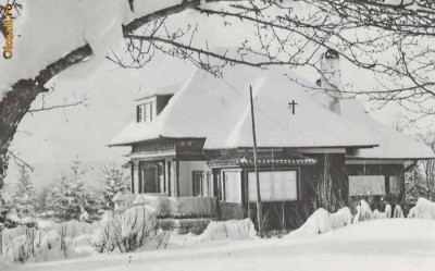 R 9717 Republica Populara Romana poiana brasov casa de odihna circulata foto