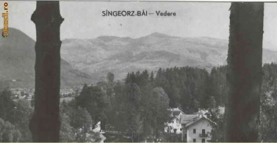 R 9766 Republica Populara Romana singeorz bai vedere circulata foto