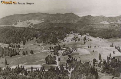 R 9711 Republica Populara Romana vedere din poiana brasov circulata foto