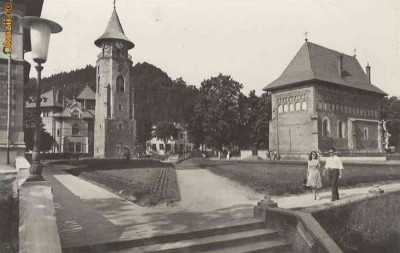 R 9678 Republica Populara Romana piatra neamt turnul si biserica lui stefan cel mare circulata foto