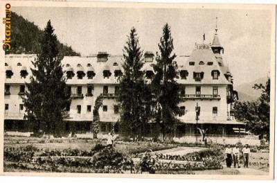 CP205-46 Calimanesti -Hotelul de Stat -RPR -carte postala, circulata 1954 -starea care se vede foto