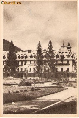 CP205-25 Calimanesti -Sanatoriul balnear -RPR -carte postala, circulata 1958 -starea care se vede foto