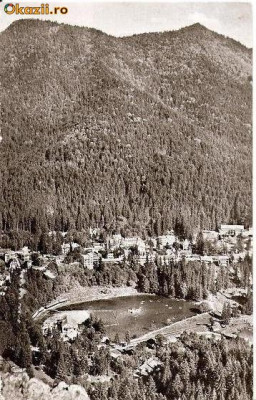 CP205-83 Tusnad -Vedere de pe Stanca Soimilor -RPR -carte postala, circulata 1964 -starea care se vede foto