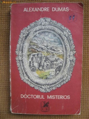 Alexandre Dumas - Doctorul misterios foto