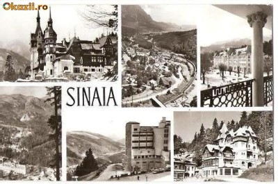 CP207-34 Sinaia -carte postala necirculata -starea care se vede foto
