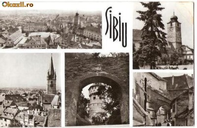 CP207-70 Sibiu -carte postala necirculata -starea care se vede foto