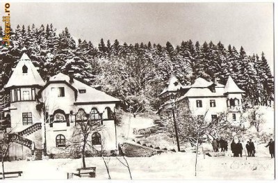CP207-02 Vedere din Sangeorz-Bai -carte postala scrisa 1971, dar necirculata -starea care se vede foto