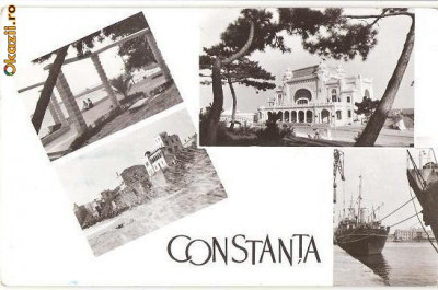 CP207-37 Constanta -RPR -carte postala circulata 1960 -starea care se vede foto