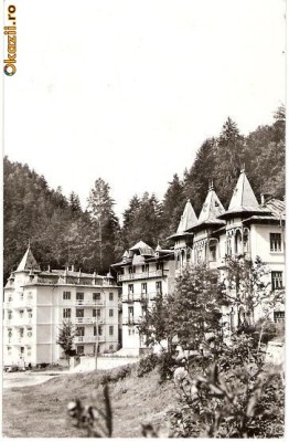 CP207-01 Vedere din Slanic Moldova -carte postala necirculata -starea care se vede foto