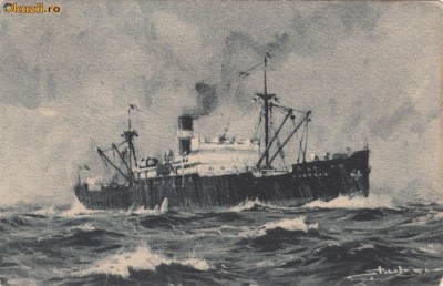 B23164 Flota Romaniei Prahova Cargoboat de 7000 de tone foto