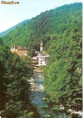 CP208-23 Baile Herculane -Valea Cernei -carte postala circulata 1983 -starea care se vede foto