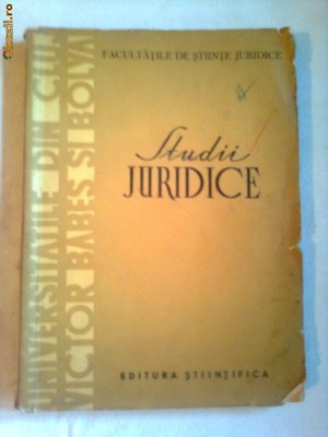 STUDII JURIDICE foto